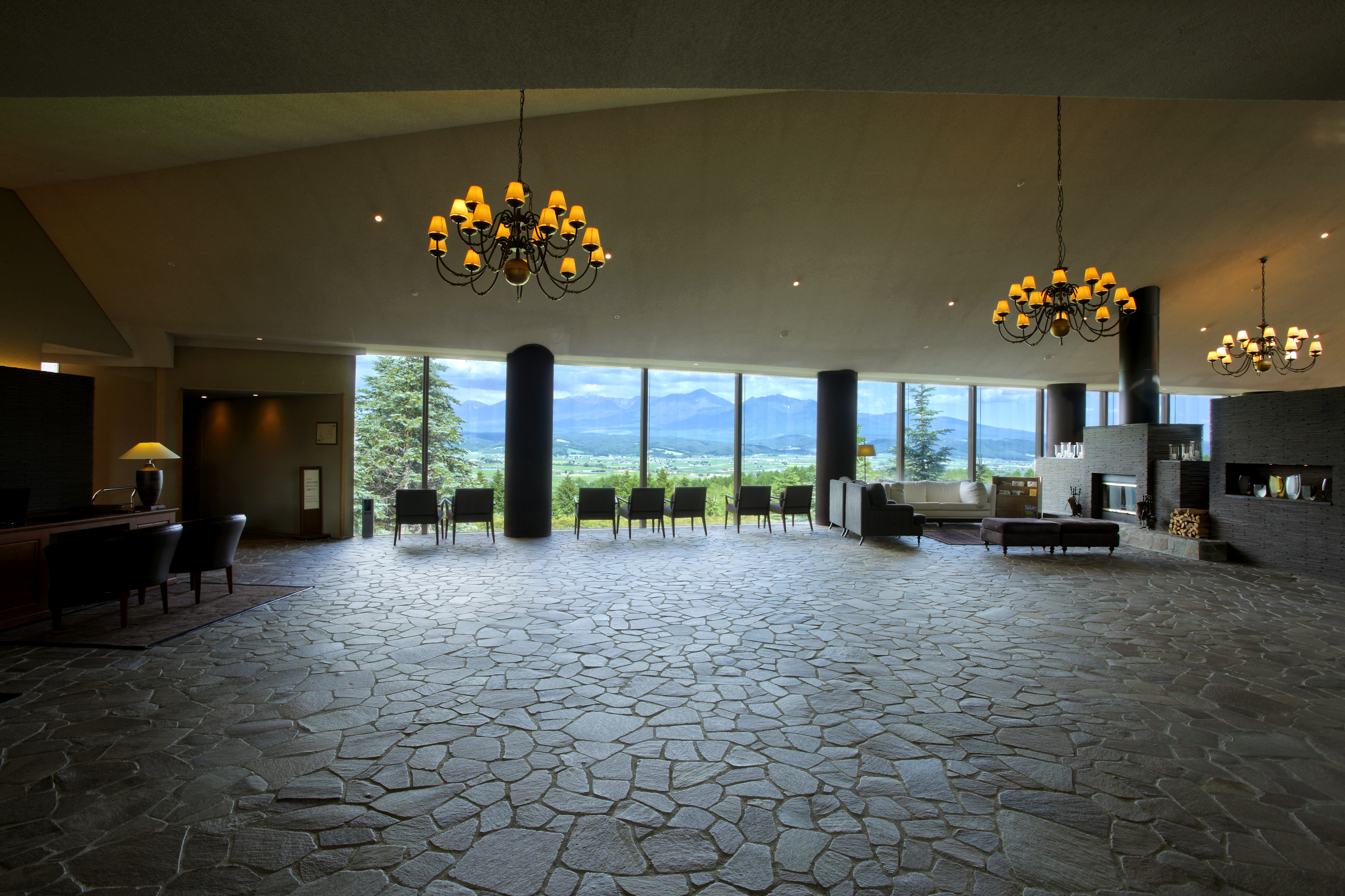Hotel lobby